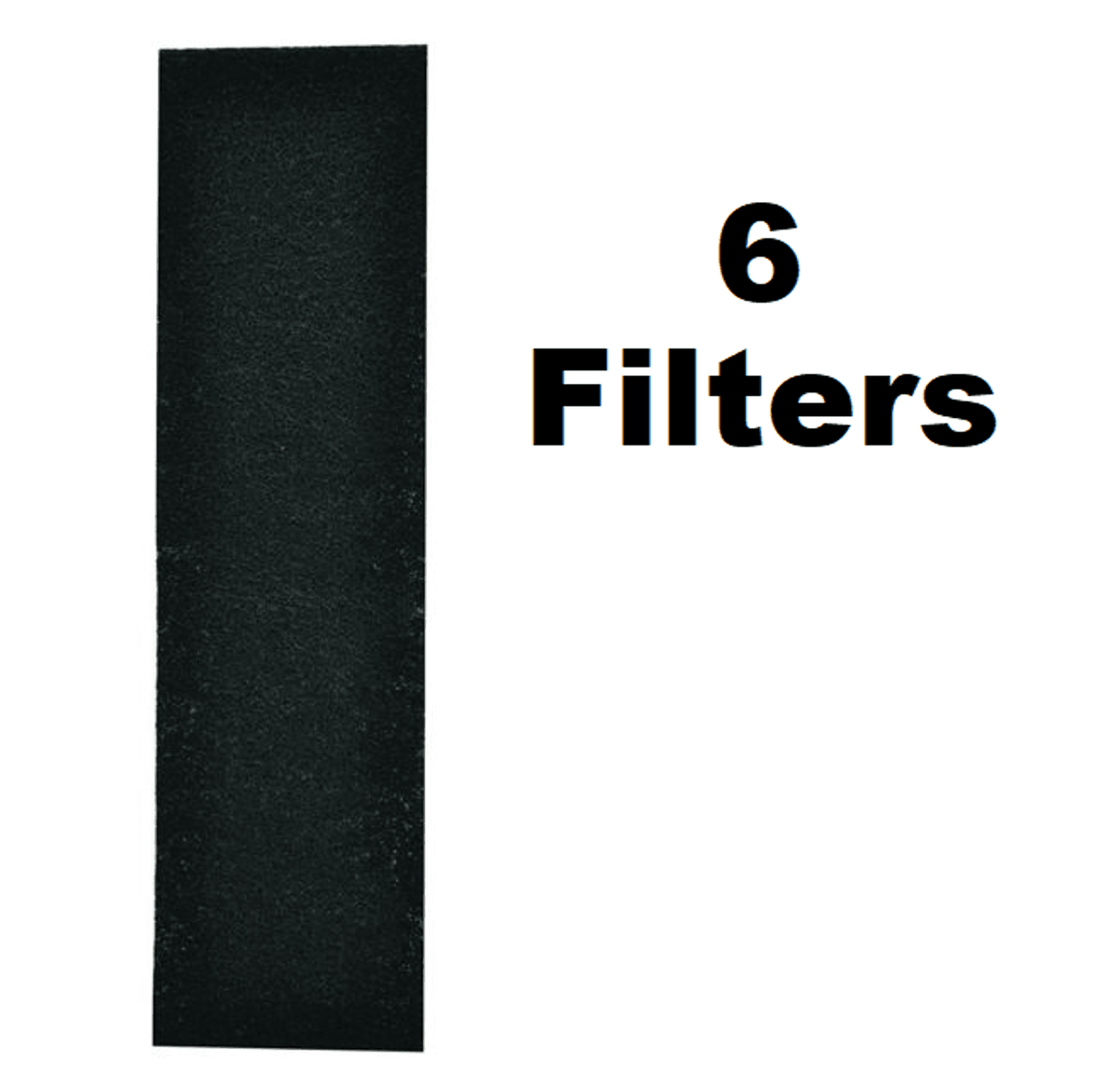 Solid Spare Microwave Charcoal Carbon Filter for Frigidaire 5304440335 5304467774 6 PACK