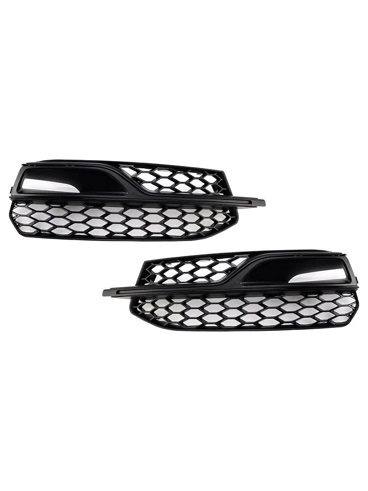 Front Lower Fog Light Cover Grille Grill Fit AUDI A3 S3 S-Line 2013-2016