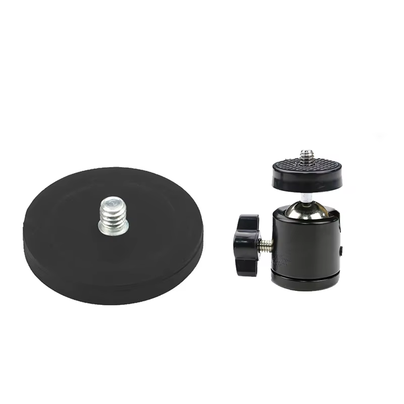 Strong 110LBS Rubber Magnetic Car Mount Holder for GoPro DJI Osmo Action Camera