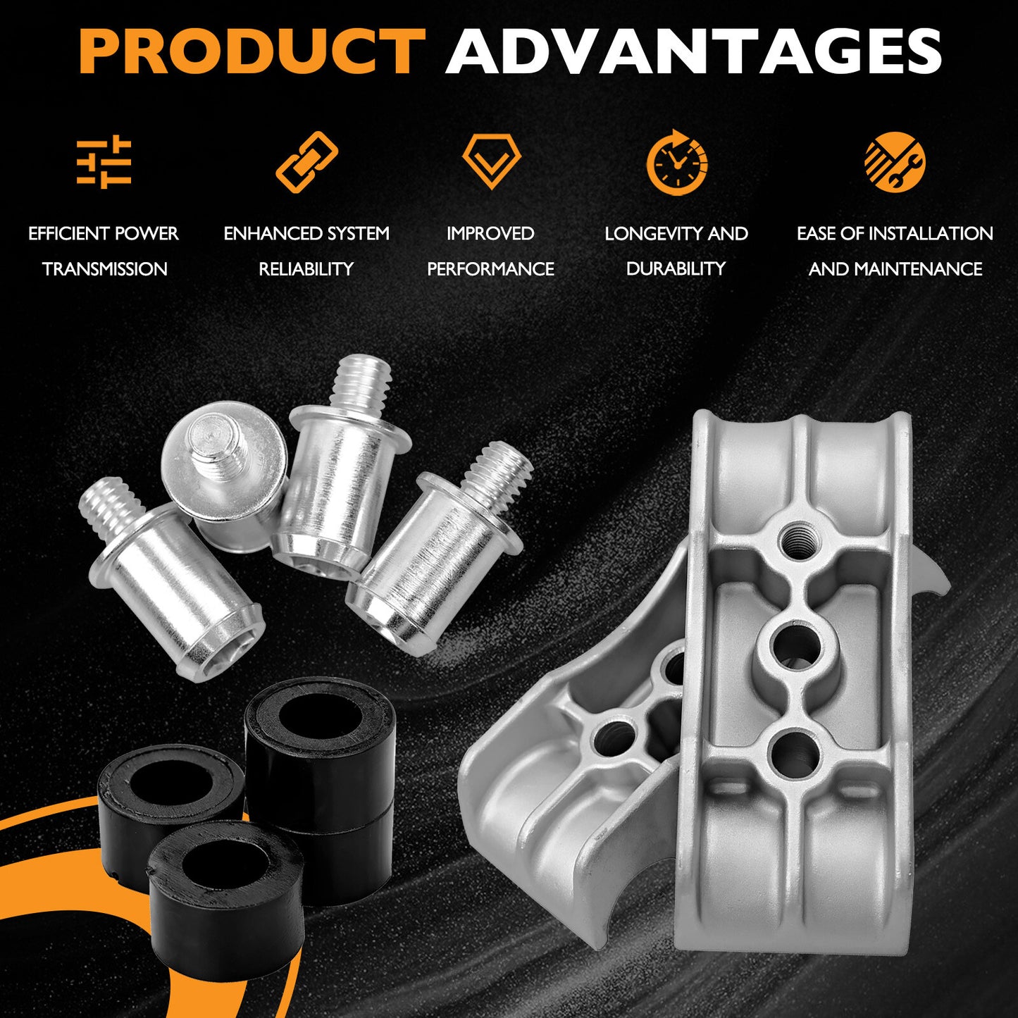 AR49427 Hydraulic Pump Coupler Repair Kit For John Deere Tractor 1830 2030 2040