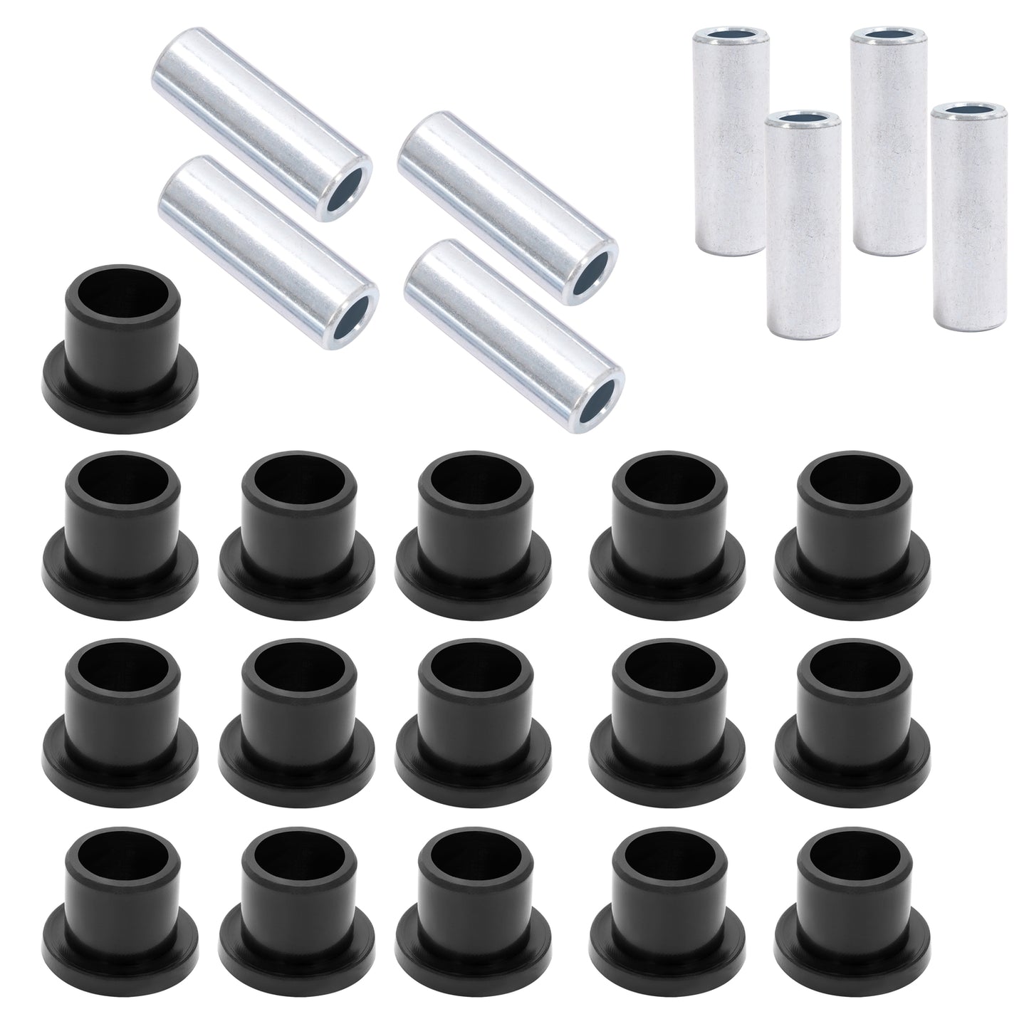 Solid Spare Galvanized For Can-Am Maverick X3 A Arm / Control Arm Bushing Sleeves Kit 2017+