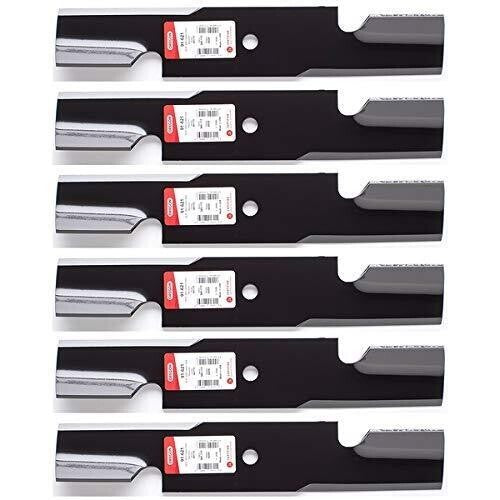 Solid Spare (6) Oregon 91-621 High Lift Mower Blade 16-1/2" Replaces Scag