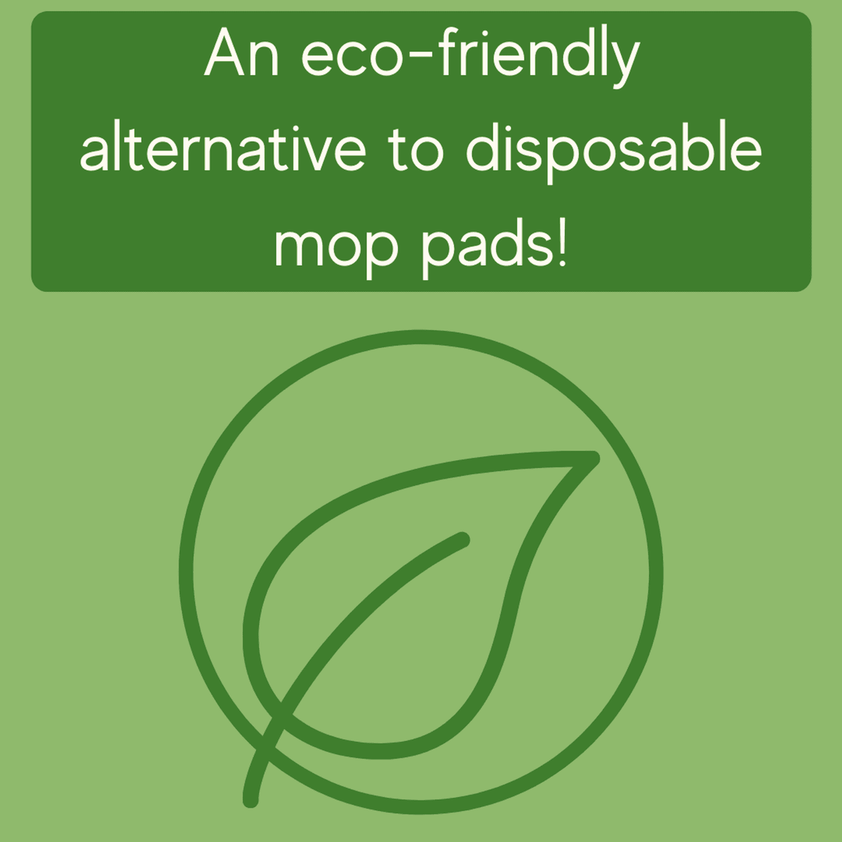 Solid Spare Clean Castle 12" Reusable Premium Microfiber Mop Pads - 8 PACK