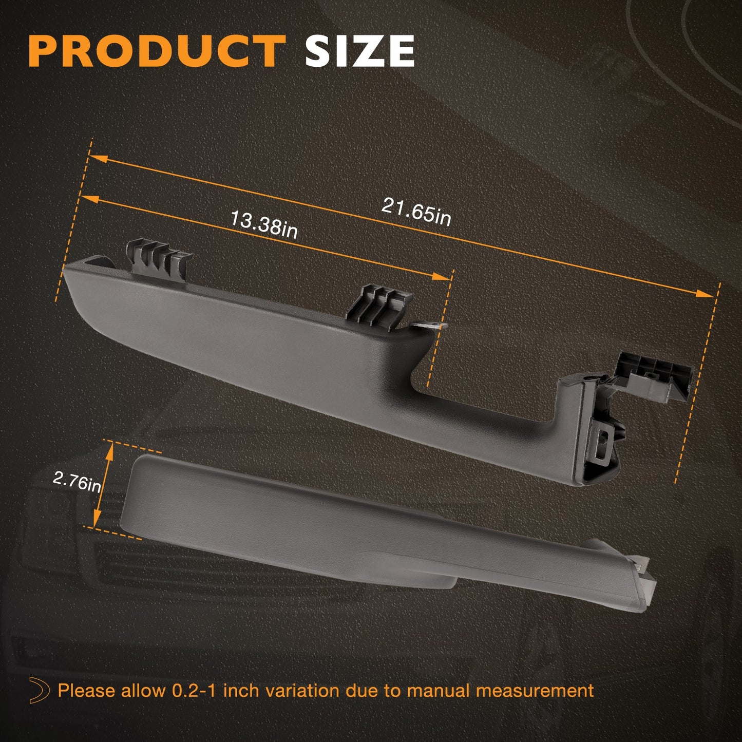 Driver Armrest Handle For 1999-2006 Chevy Suburban Avalanche GMC Cadillac Gray