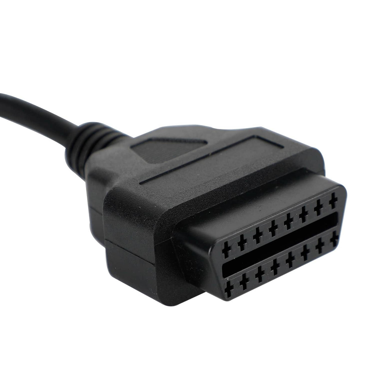 Solid Spare Motorcycle 10 Pin To 16Pin For BMW OBD2 Cable Connector Diagnostic Scanner Cable