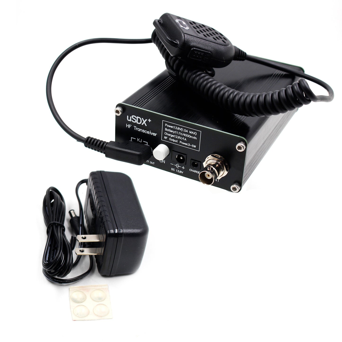 Solid Spare Usdr usdx+ Plus 8 Band SDR Full Mode HF Transceiver w/Power Adapter US Plug