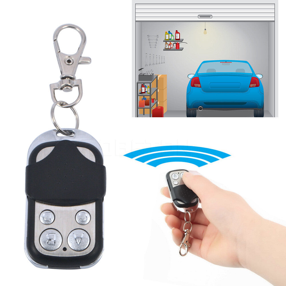 5PCS 433MHz Electric Gate Garage Door Remote Control Duplicator Keychain Opener