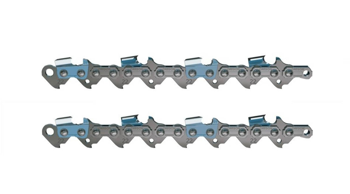 Solid Spare (2) Oregon 22LPX067G 67 Drive Link Super 20 Chain, 0.325-Inch