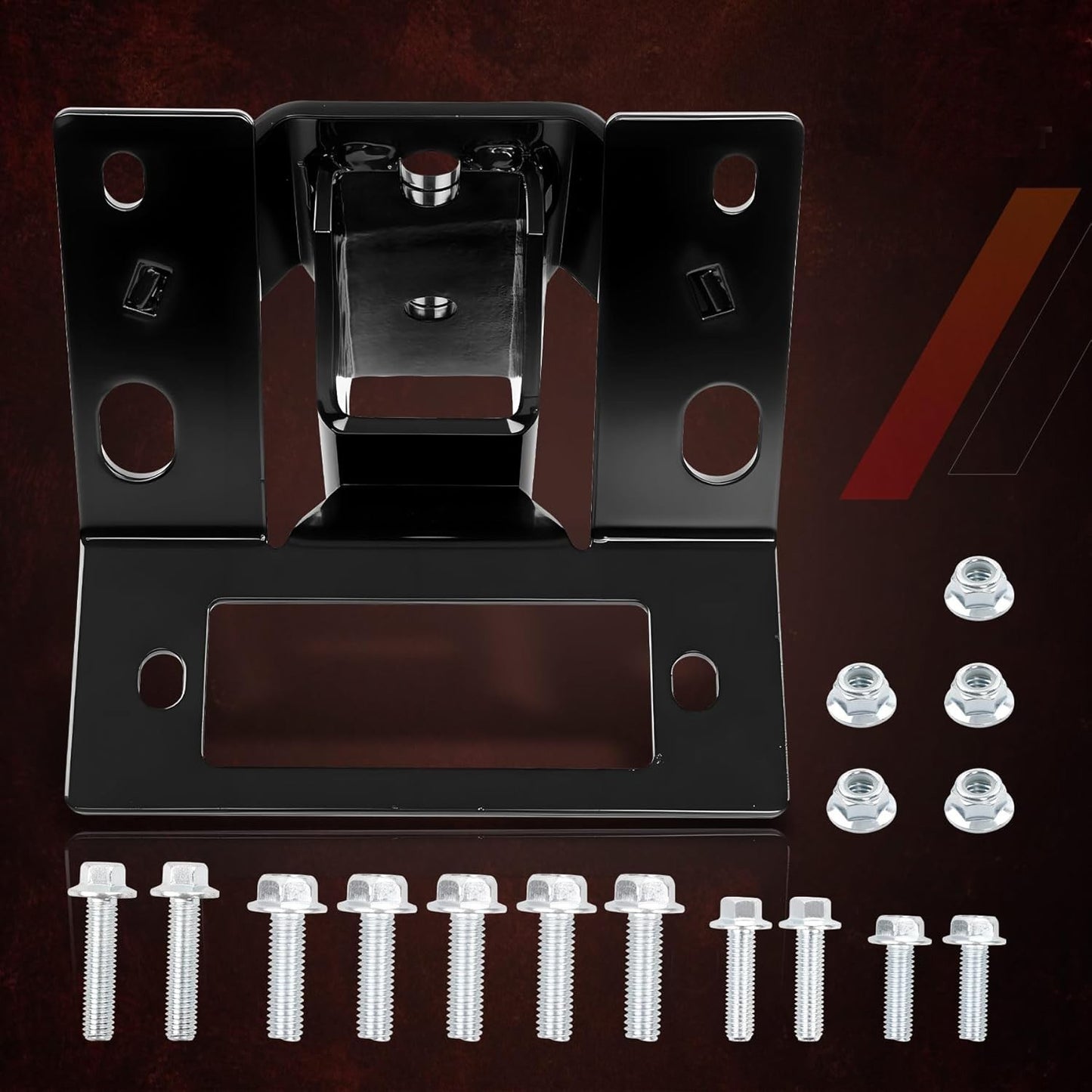 101720 Front Lower 2" Receiver Hitch For Can-Am Defender HD10 HD8 HD5 Heavy Duty