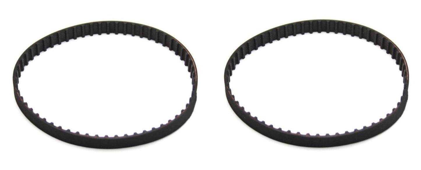 Solid Spare (2) Replacement Cogged Motor Drive Belts for Sears Craftsman 2-989185-01