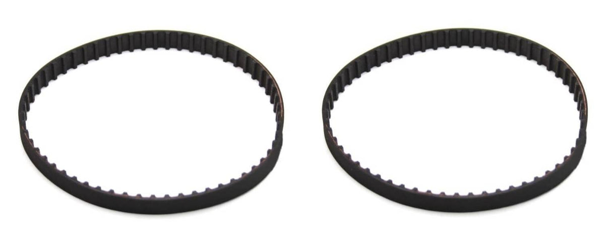 Solid Spare (2) Replacement Cogged Motor Drive Belts for Sears Craftsman 2-989185-01