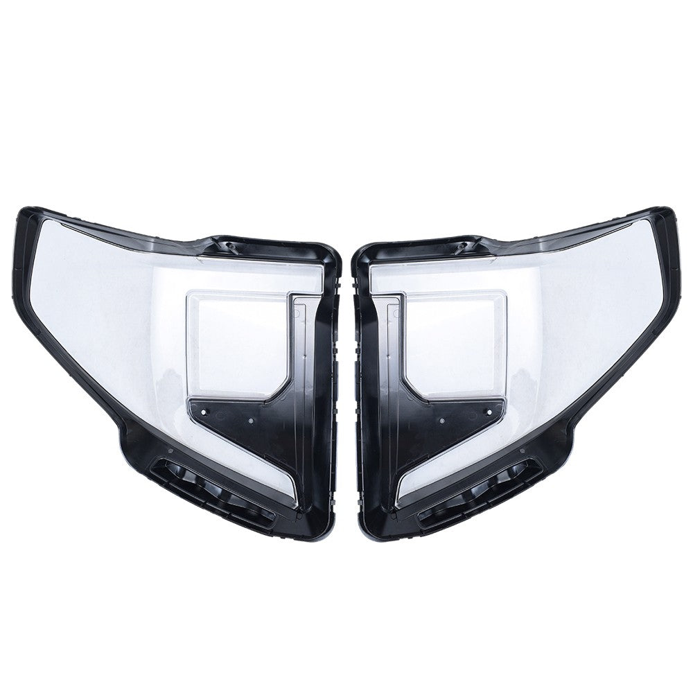 New A Pair Headlight Clear Lens Shell + Glue For 2022 2023 2024 GMC Sierra 1500