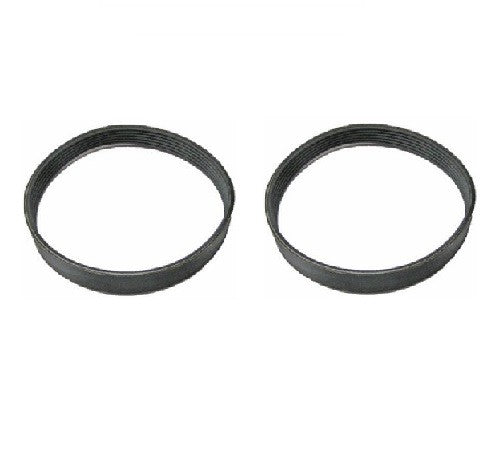 Solid Spare 6 Ribbed Poly V Belt 49" Inch Micro Rib Groove Flat Metric 490J6 490 J 6 2-PACK