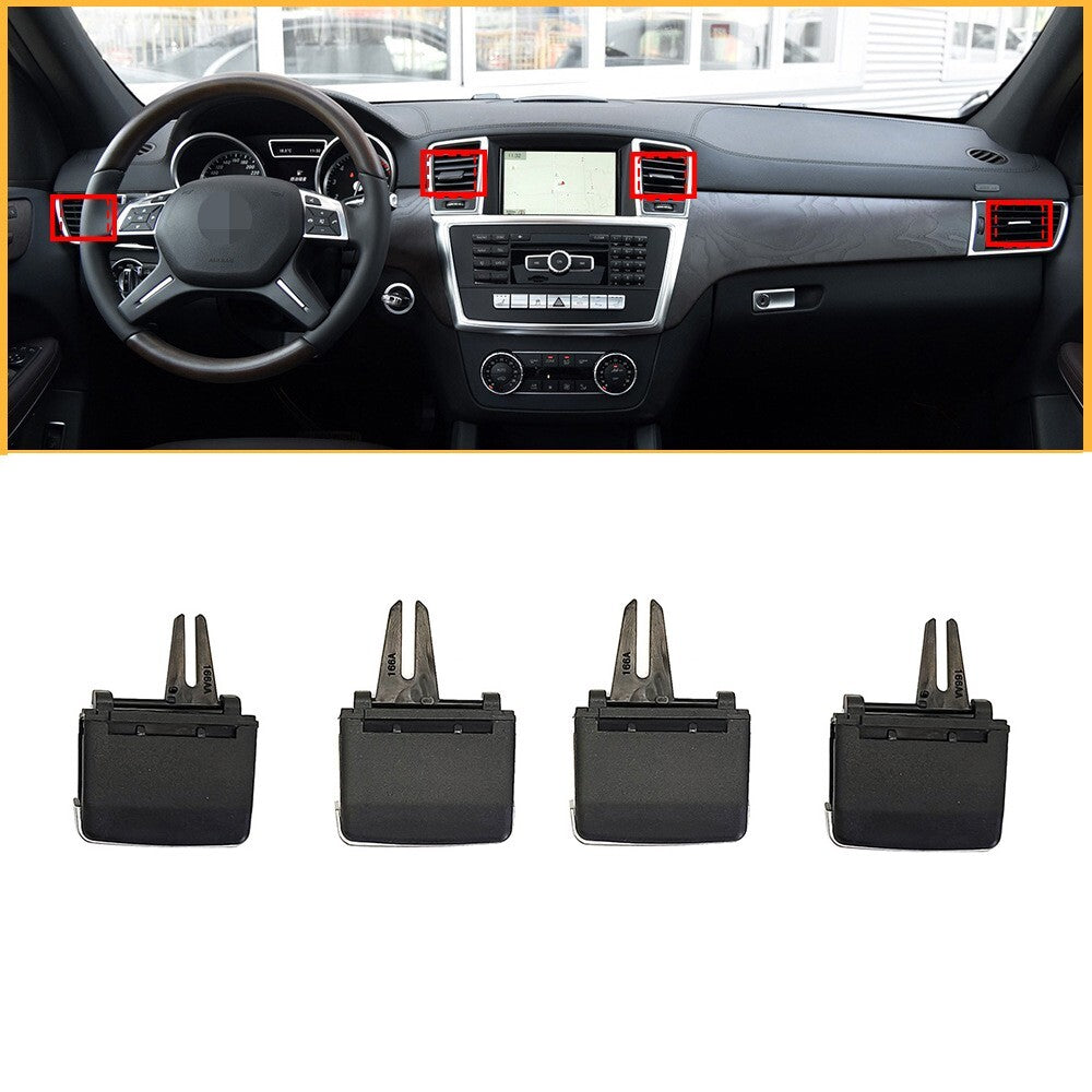 A/C Air Vent Outlet Tab Clip kit For Mercedes-Benz W166 GL350 GL450 ML350 US