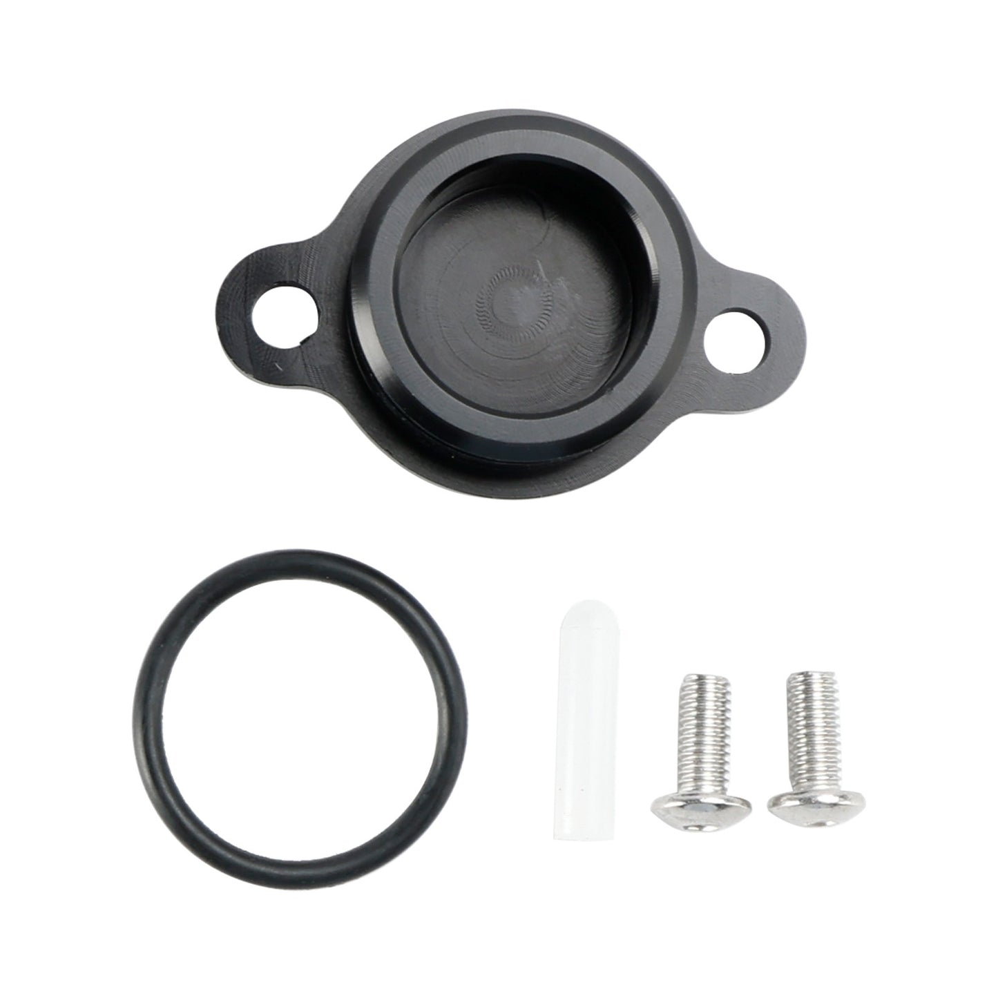Oil Injection Pump Delete Block Off Plug For YAMAHA PW50 PW80 ALL Black