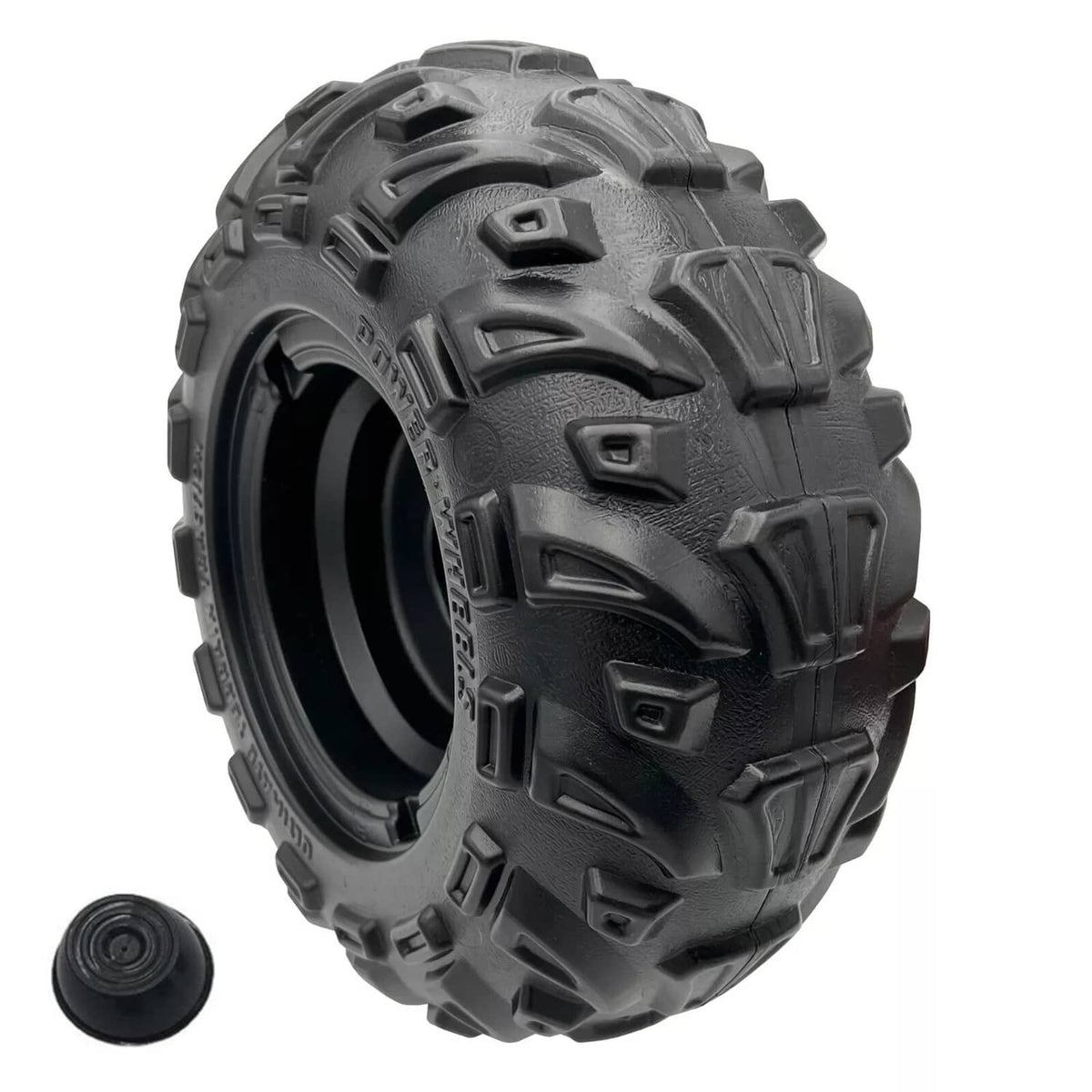 Solid Spare Power Wheels 3900-5903 Dune Racer Left Wheel W/ 00801-1451 Retainer
