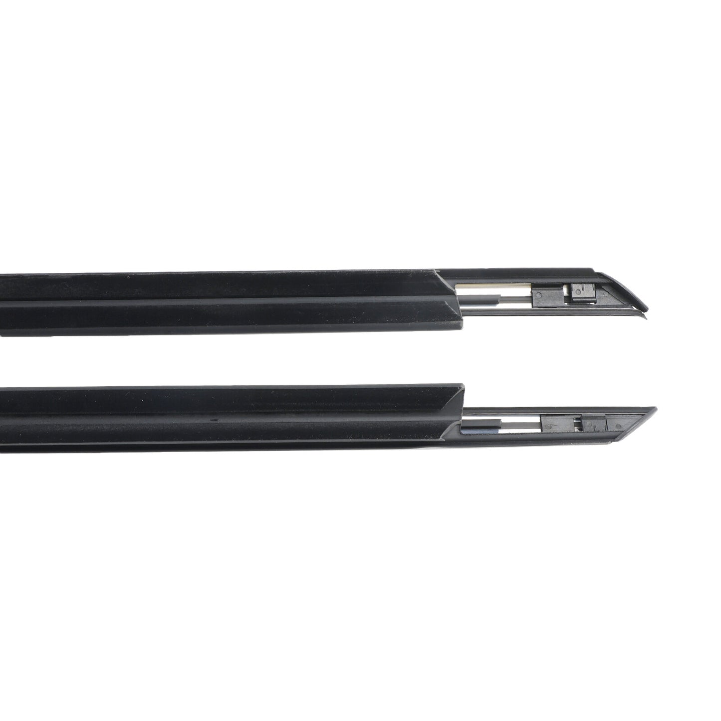 2pcs Front Door Window Belt Weatherstrip For DODGE CHALLENGER 2008-2017