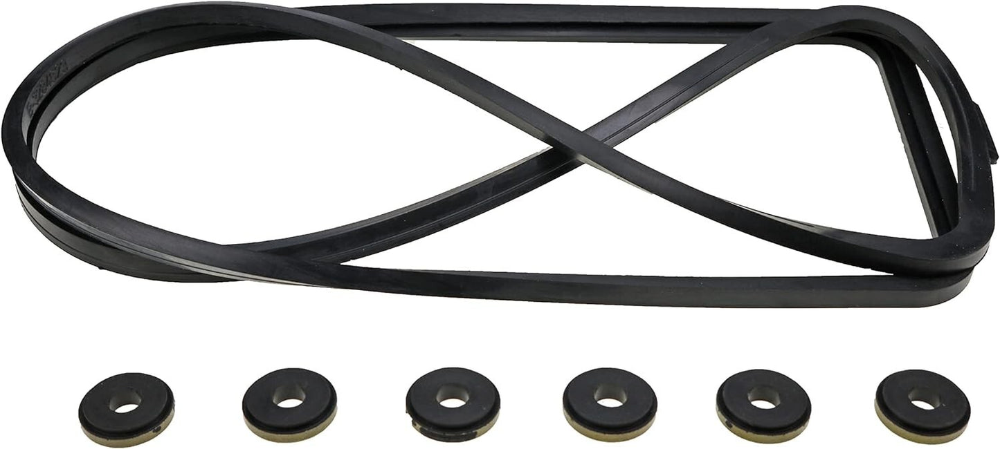 Tappet Cover Gasket W/ Grommet Seals Cummins For Dodge 5.9L 12V 1989-02 3284623