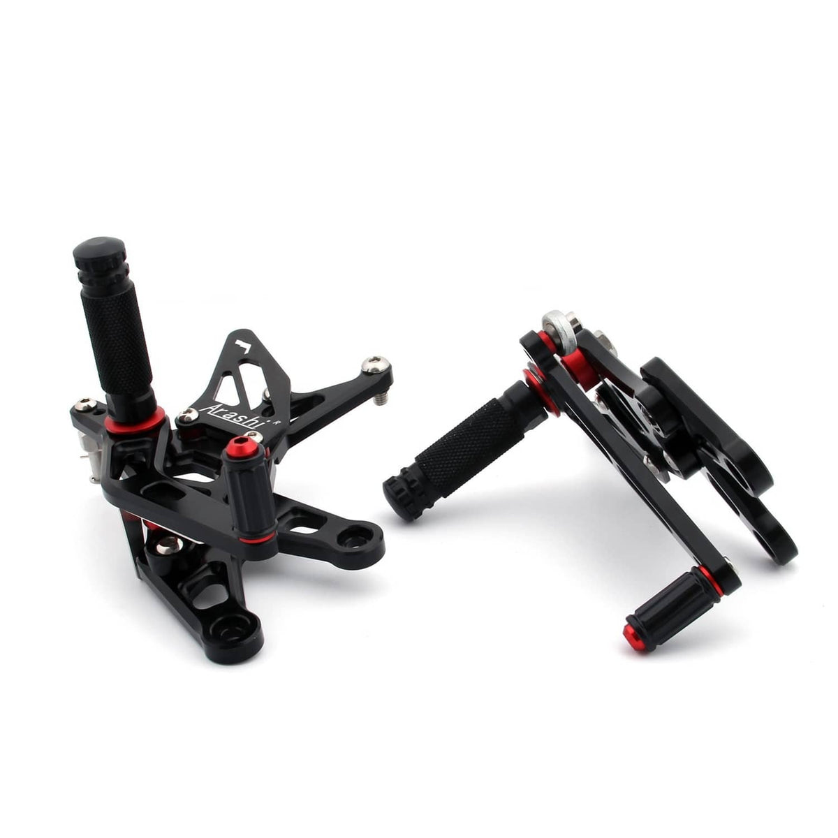 Solid Spare Rearset Rear set Fit for Kawasaki ZX10R ZX 10R 2006-2007 Black