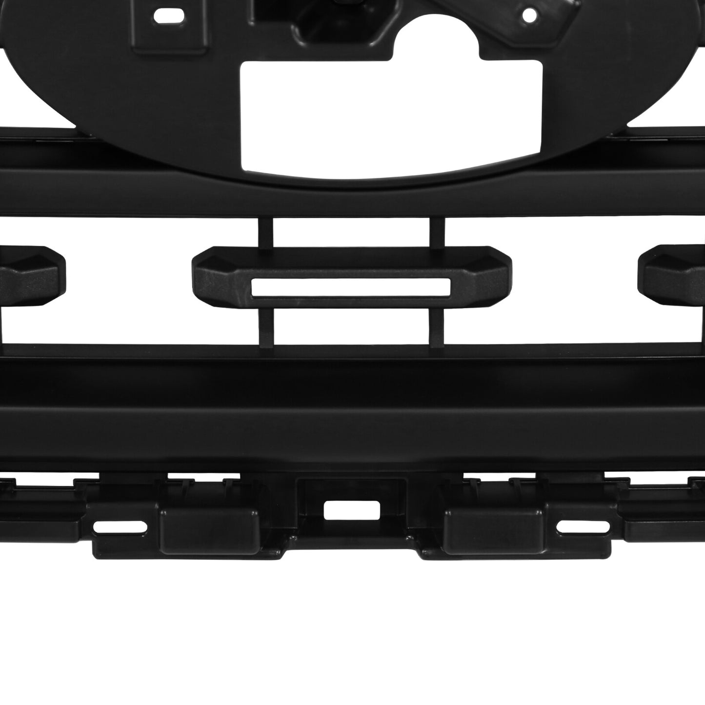Matte Black Front Bumper Upper Grill Grille For 2021 2022 2023 Ford F-150 XLT