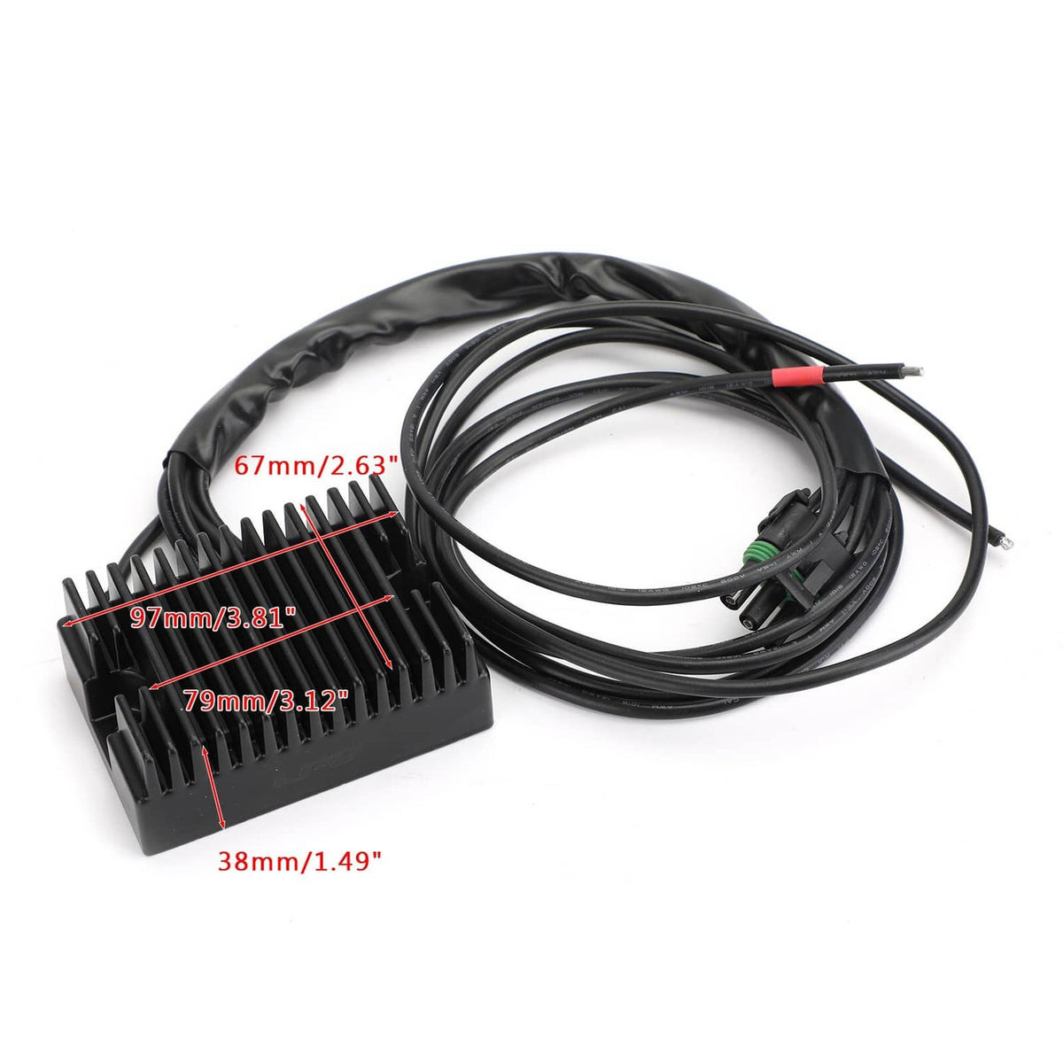 Solid Spare Voltage Rectifier Regulator For Compu-Fire 40A 3-Phase Charging Systems 55402 US
