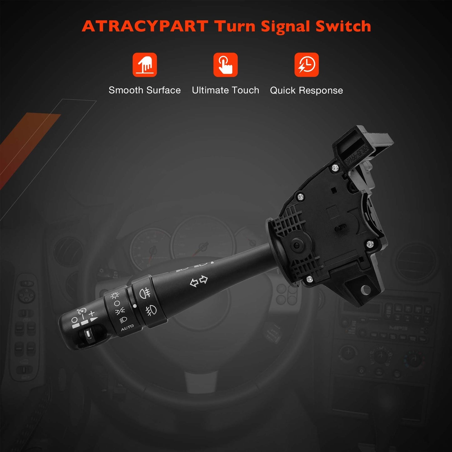 Turn Signal Headlamp Fog Light Control Switch For 2004-2006 Cadillac CTS SRX