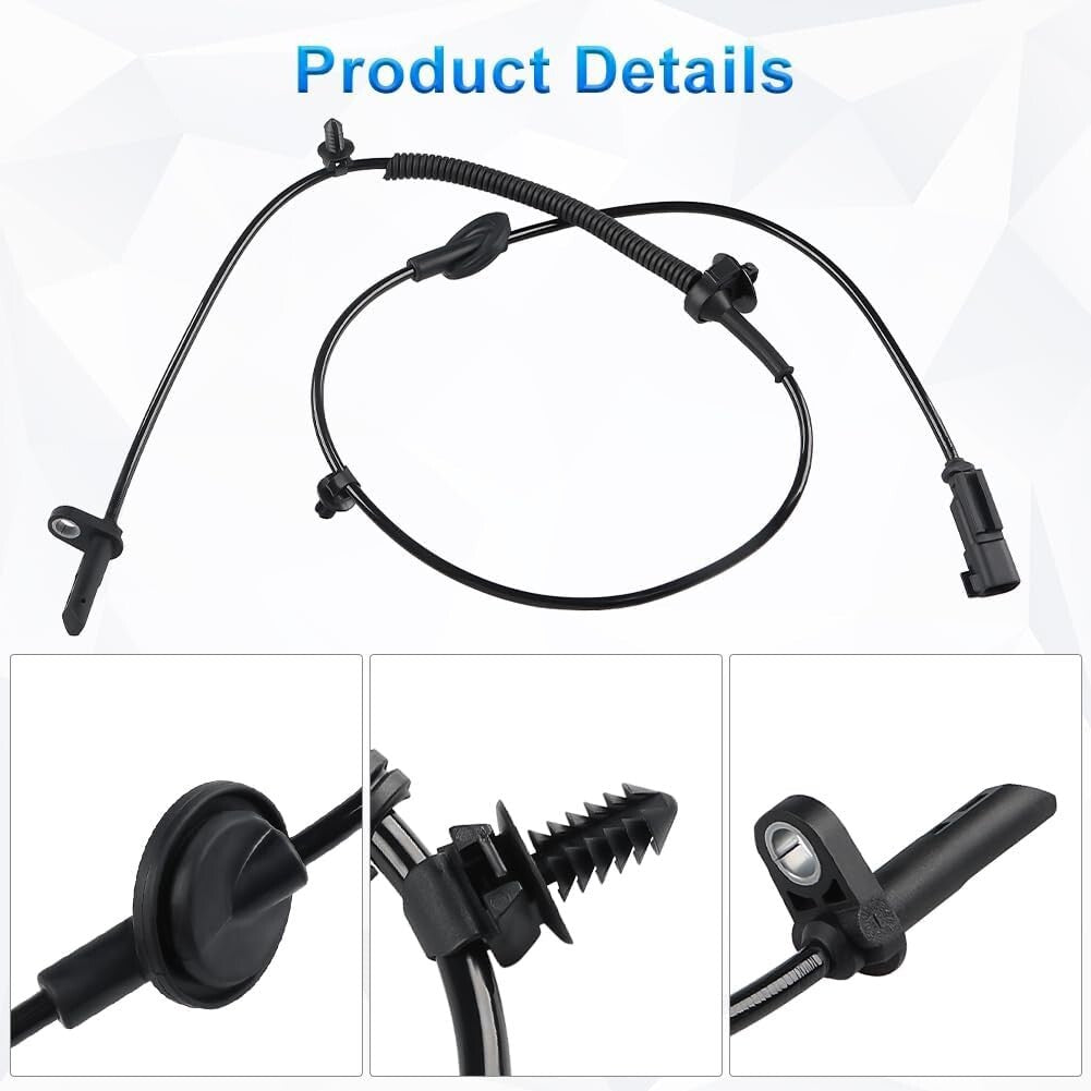 4x Front & Rear ABS Wheel Speed Sensor for Chevrolet Traverse Buick Saturn GMC A