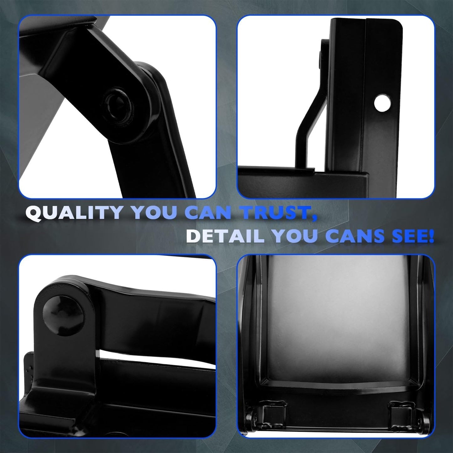 9X9" Black Sliding Grain Gate For Feed Bin & Truck Unloading Manual Flow Control