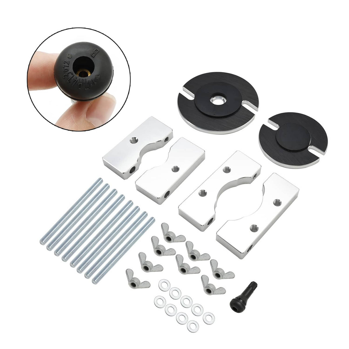 Solid Spare Dent Removal 2-Stroke Exhaust Pipe Repair Kit Orange For Yamaha Tzr250 Yz250