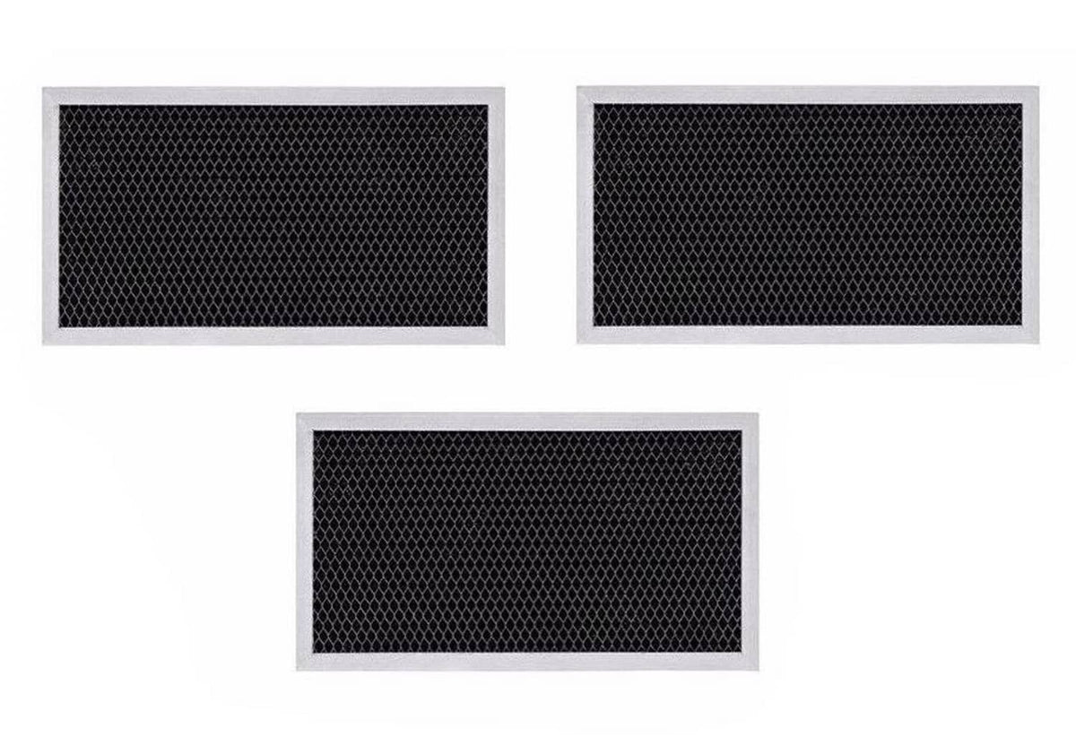 Solid Spare Replacement Carbon Filter for Samsung DE63-00367D, DE63-00367H, DE63-30016D 3 PK