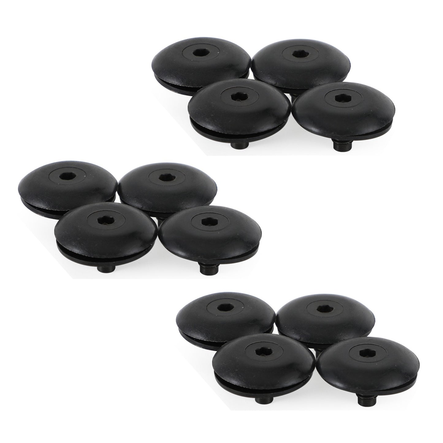 Solid Spare 12PCS Roof Rack Hole Bolt Screw W/ Seal Gasket Fit Ford Transit Custom 2012-2021