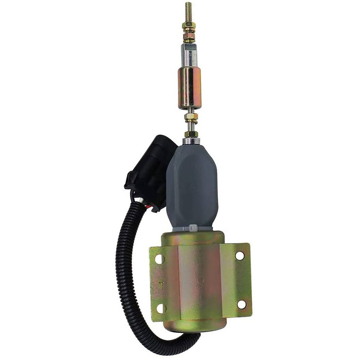 Solid Spare Fuel Shutoff Solenoid F3HZ-9N392-D 12V Ford Heavy Duty Truck 2003ES-12E6UC4B5S2