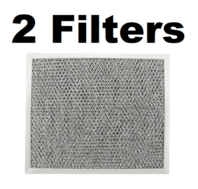 Solid Spare Range Hood Grease Filter Aluminum Mesh for Broan 97006931 BP29 2 Pack