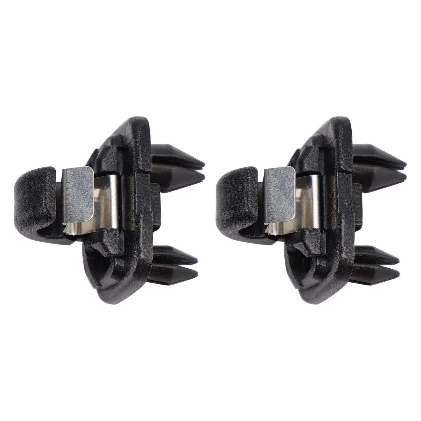 2x Sun Visor Clip 8V7857562 4PK For Audi A3 A5 Cabriolet TT Roadster 2017-2019