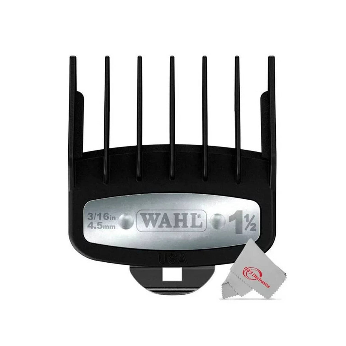 Solid Spare WAHL PRO # 1, 1/2 SENIOR PREMIUM GUIDE NON SLIP METAL CLIP COMB #3354-1100