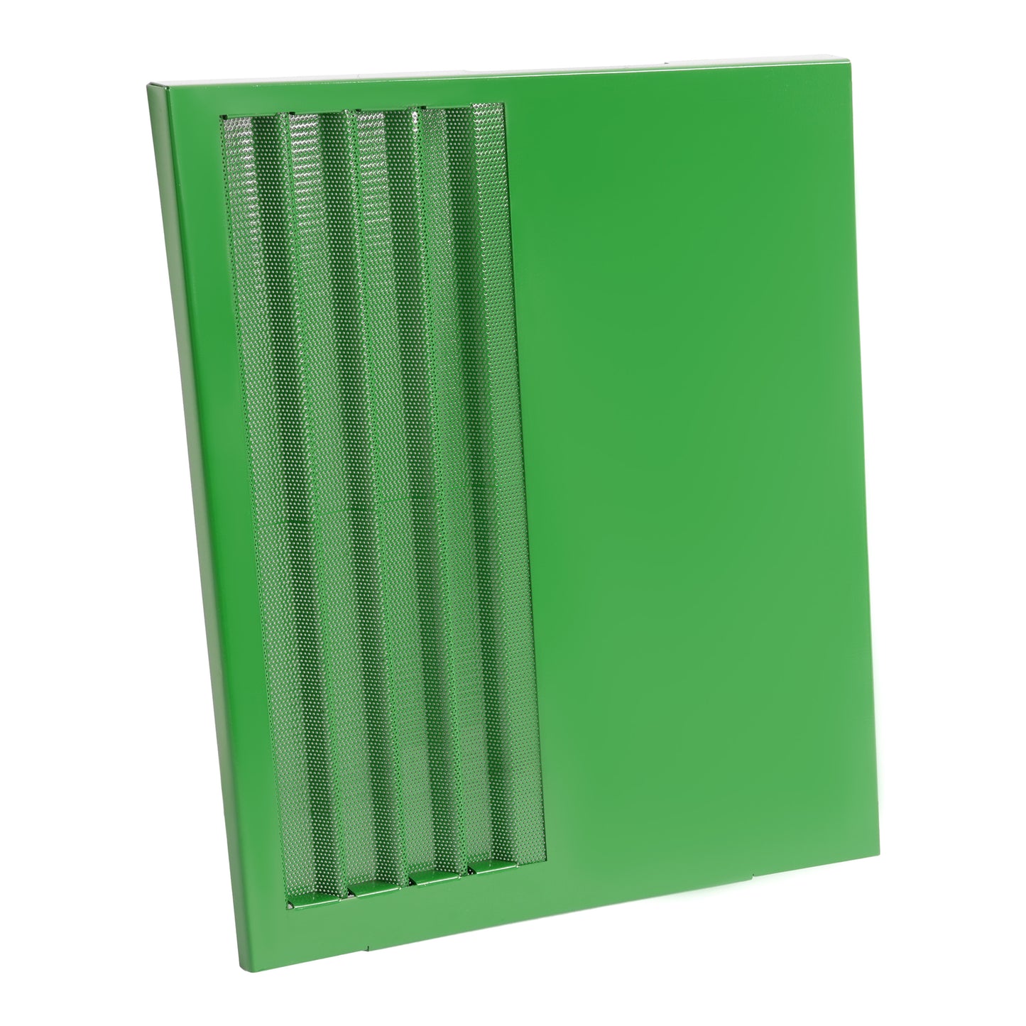 Solid Spare Left Front Side Panel w/Screen Metal INSERT For John Deere 6110 6200 6405 6500