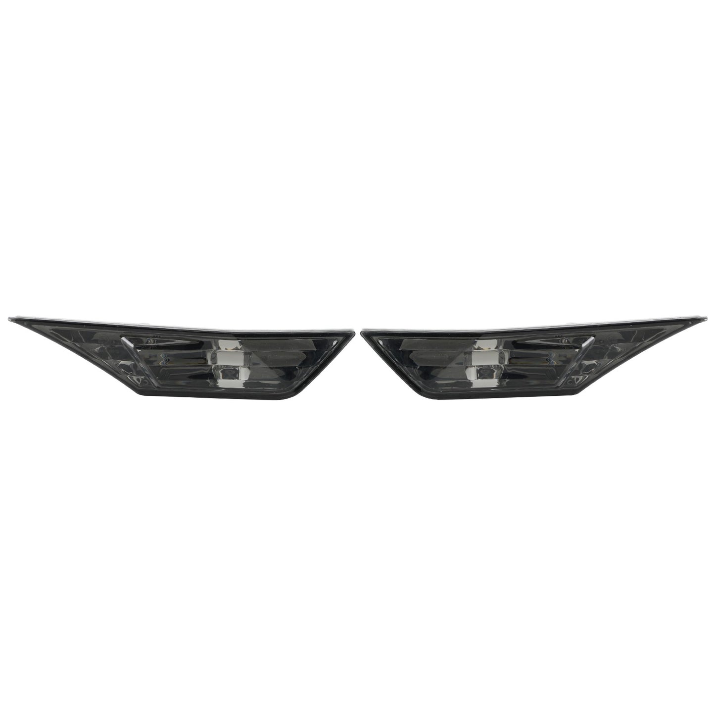 Solid Spare Side Marker Lamp Turn Signal Light Housing for Honda Civic 2016-2021 Smoked