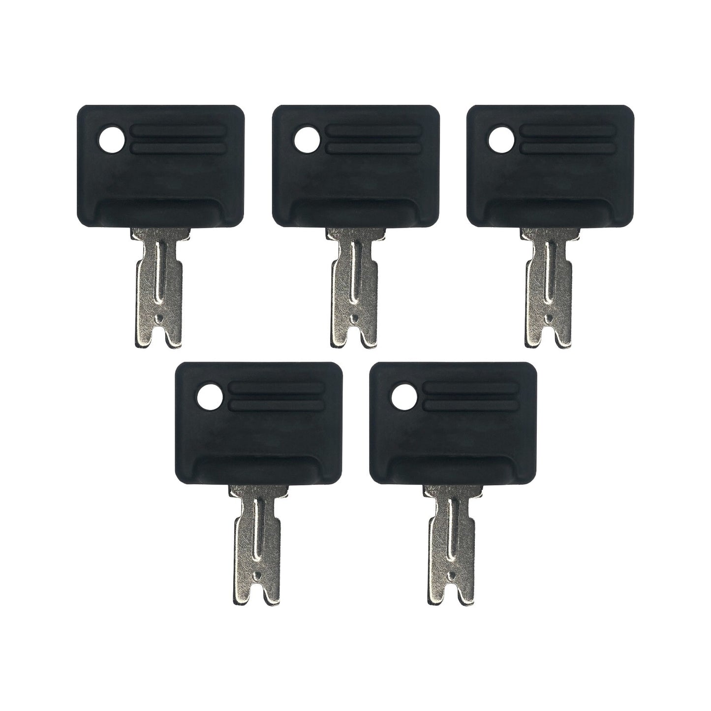 (5) Ignition Key For Caterpillar Crown Yale Hyster Gradall - 107151-002, 166