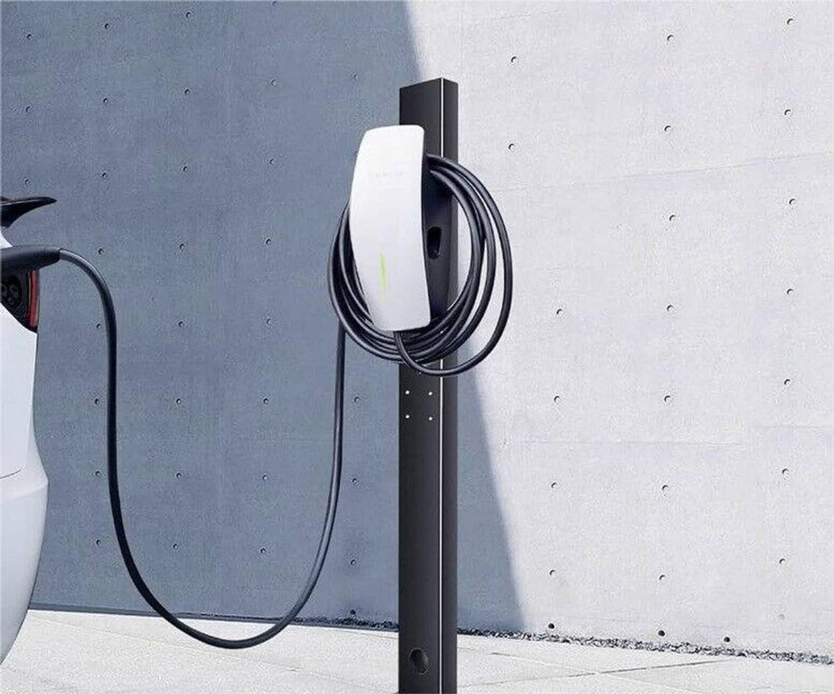 Solid Spare Pedestal Mounted EV Charging Station EV Charger Stand For Tesla Charging Station