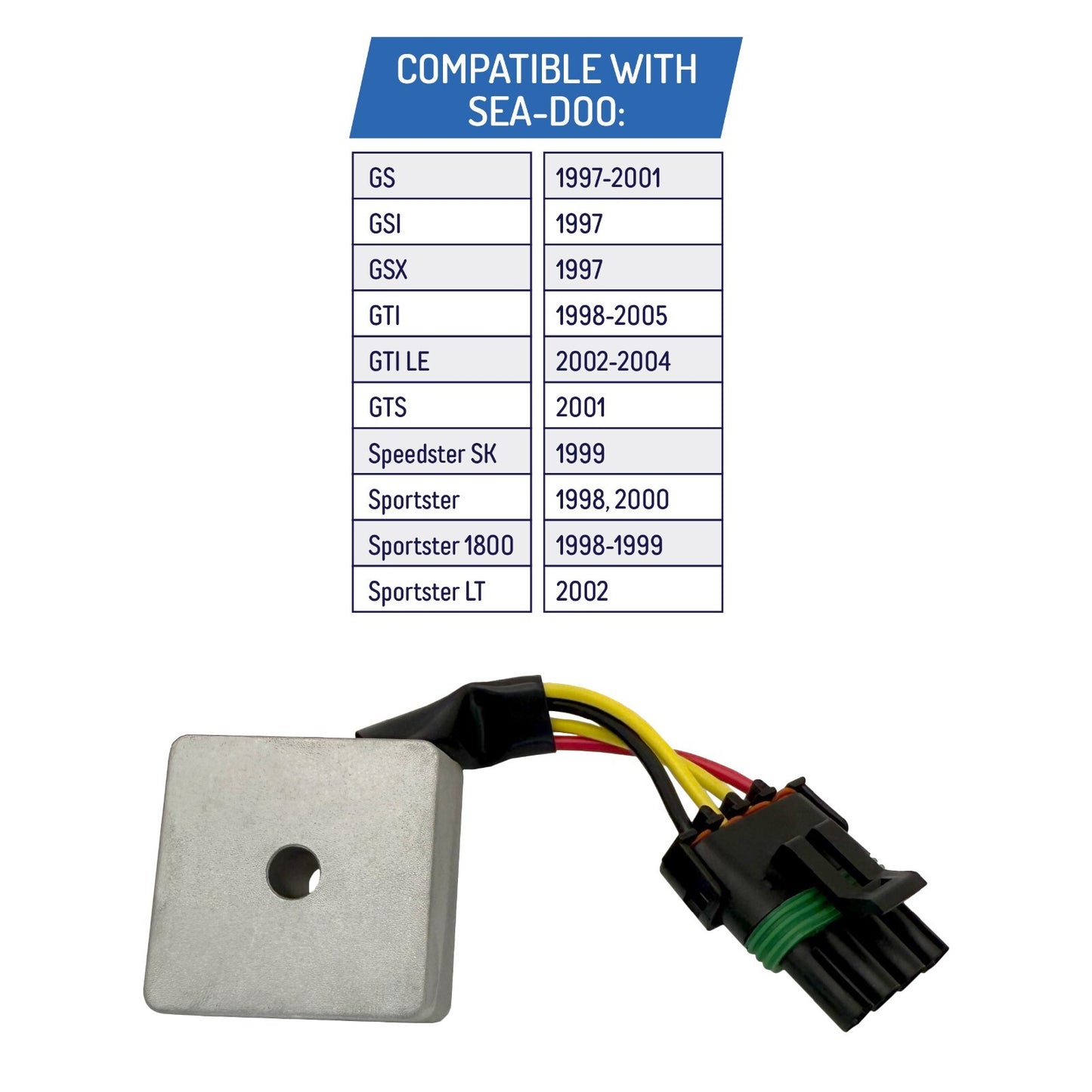 Voltage Regulator Rectifier for SeaDoo GS GSI GSX GTI GTI LE GTS - 278001239