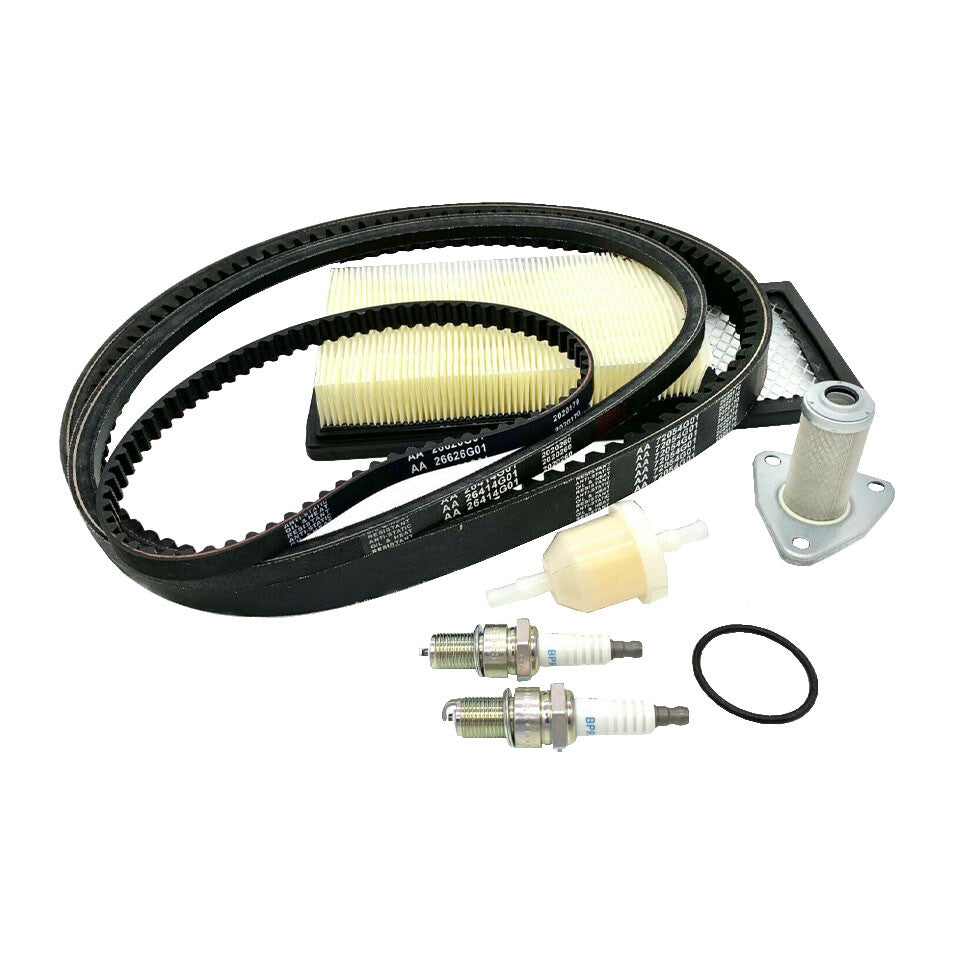 Tune Up Kit For 94-05 EZGO TXT - Drive, Starter, Timing Belts, Filters, Plugs