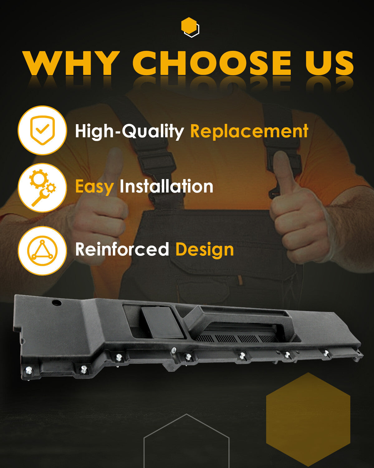 761-5210 Interior Passenger Side Door Handle For 88-12 Freightliner FLD Classic