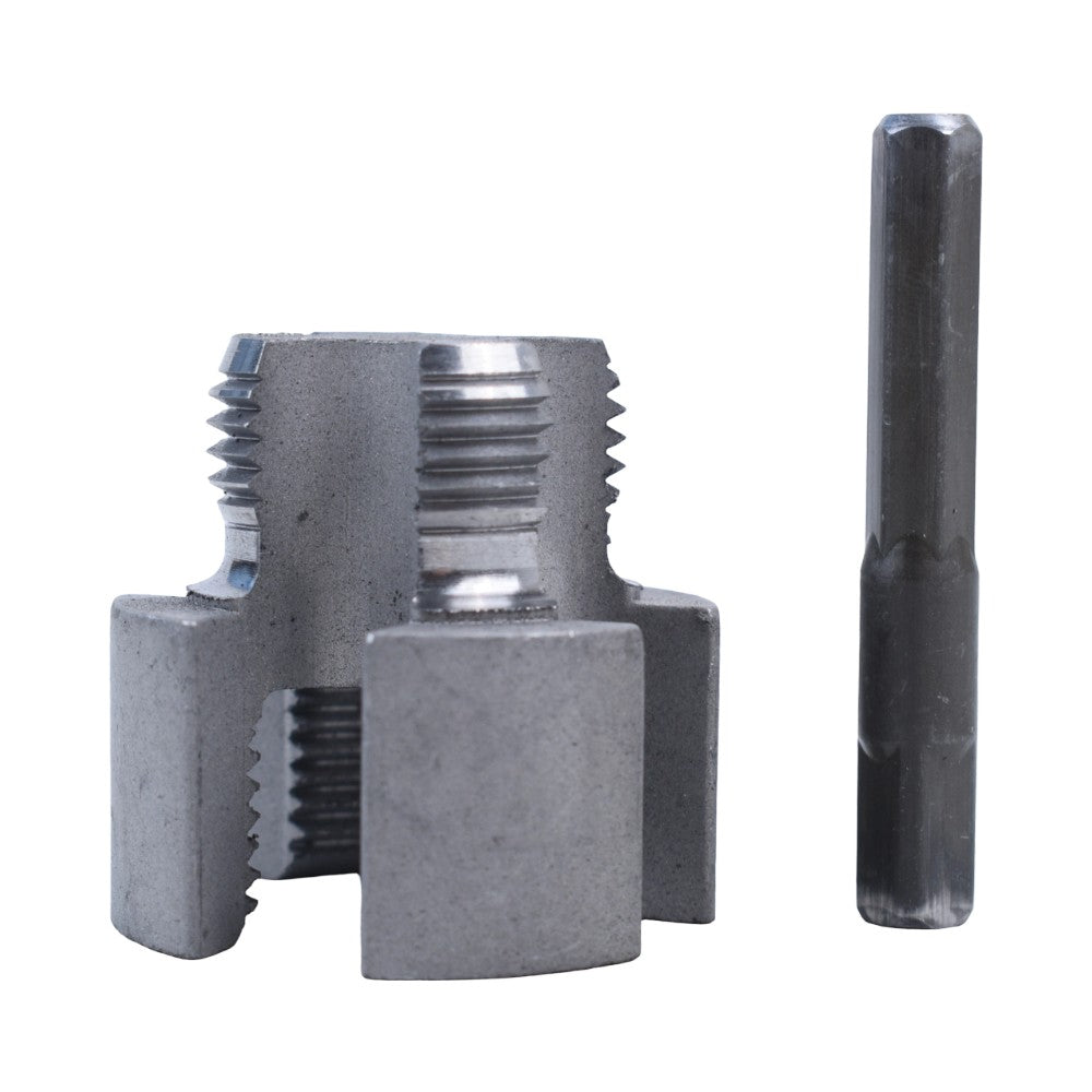 2 pcs Integrated Internal & External Pipe Threading-Tool PVC Pipe Threader Kits