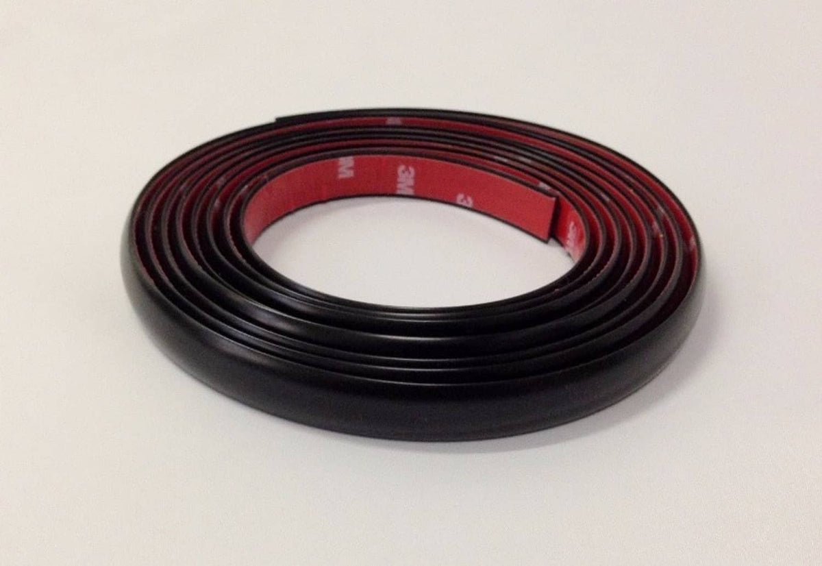 Solid Spare For 2011-2014 CHRYSLER 200 BLACK ROOF TOP TRIM MOLDING KIT