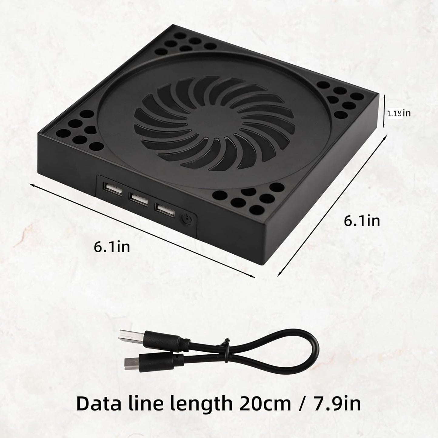Adjustable Cooling Fan for Xbox Series X Console Low-Noise High-Speed Cooler