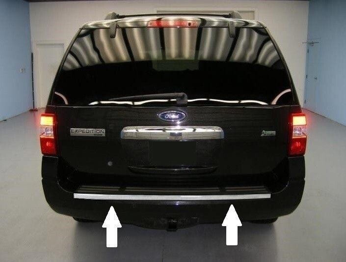 CHROME REAR BUMPER TRIM TAILGATE MOLDING PACKAGE For FORD EXPEDITION 07-16
