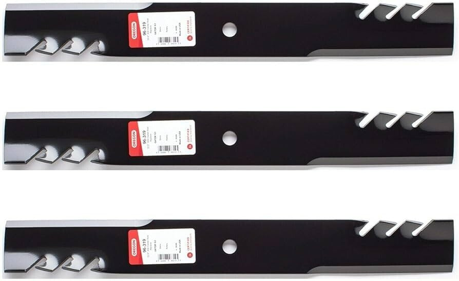 Solid Spare 3PK Oregon 96-319 Gator Mulching G3 Blades for 60" Hustler Exmark Toro Dixie