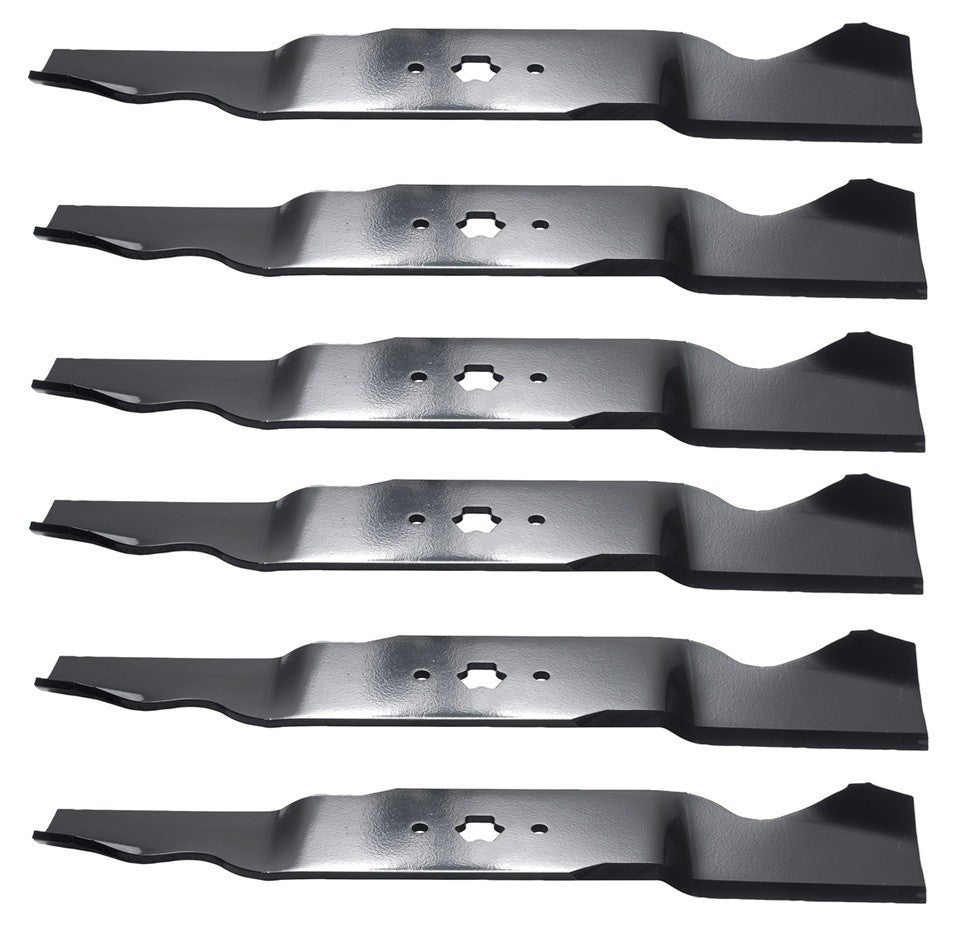 Solid Spare (6) Oregon 98-072 Blades for 54" MTD 742-0677 Cub Cadet 942-0677 Sears