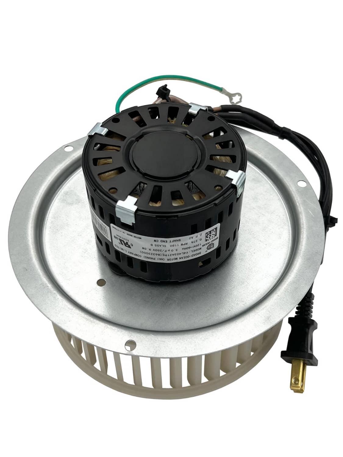 Solid Spare 0695B000 Nutone Vent Bath Fan Motor Wheel for QT80