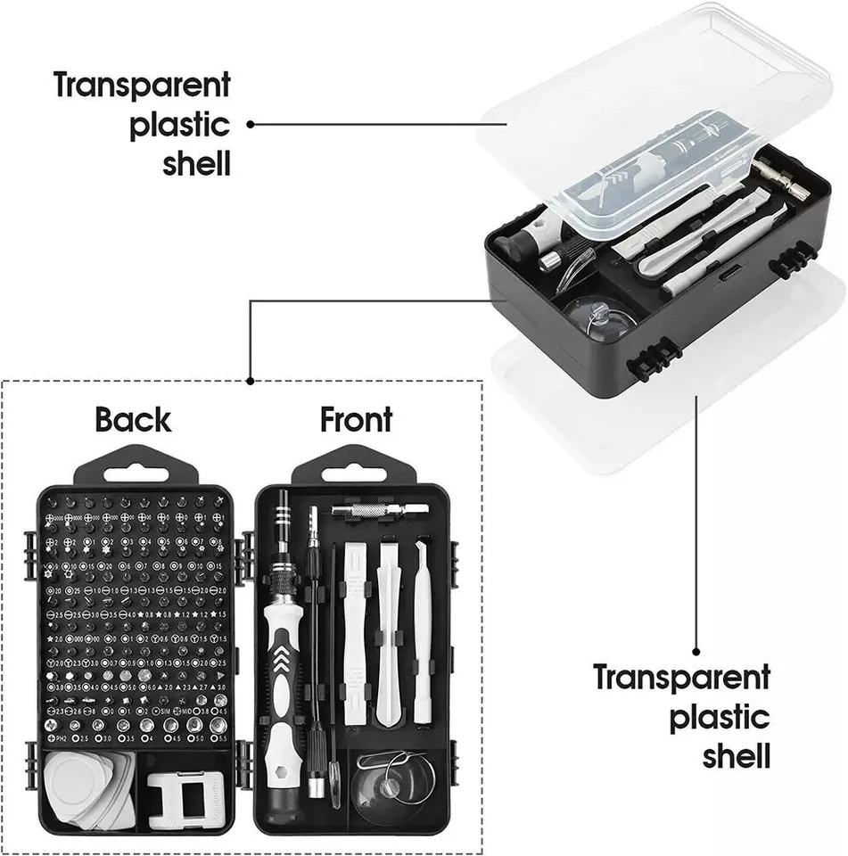 115 Triwing Screwdriver Set Repair Tool for Nintendo Switch N64 NES Joy-con Wii